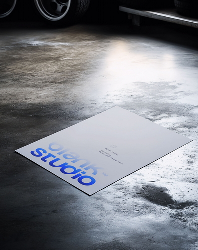 DIN paper mockup [4]